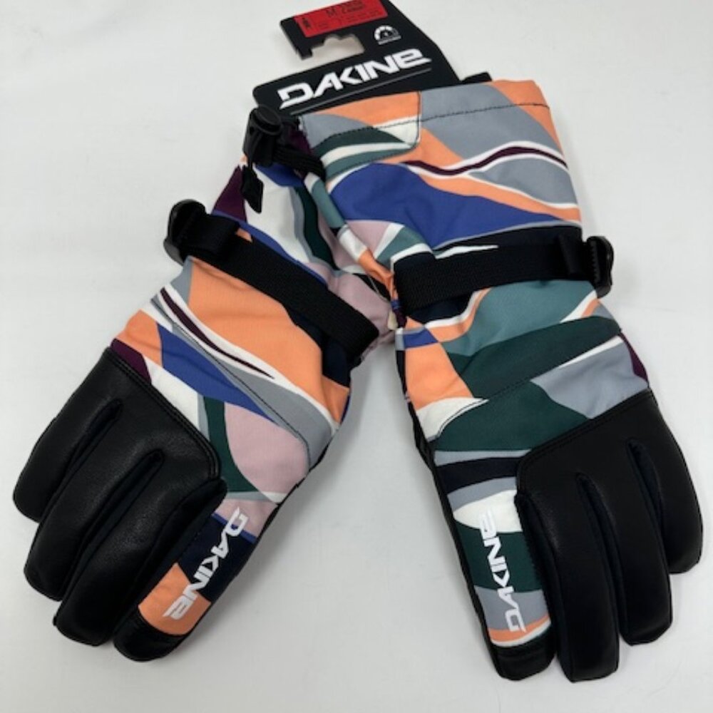 Dakine Fleetwood Gore-Tex Snowboard Short Gloves Womens Medium Night Skyline New